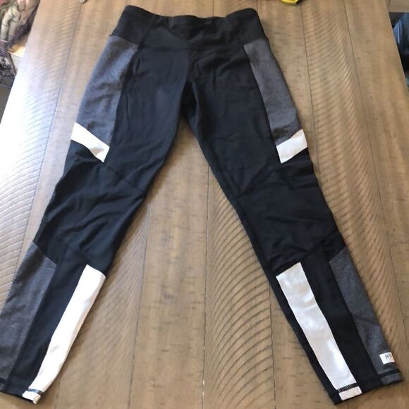 Betsy Johnson Performance Pants Color-block Neutrals Zip Compartment back waist. - Picture 13 of 17